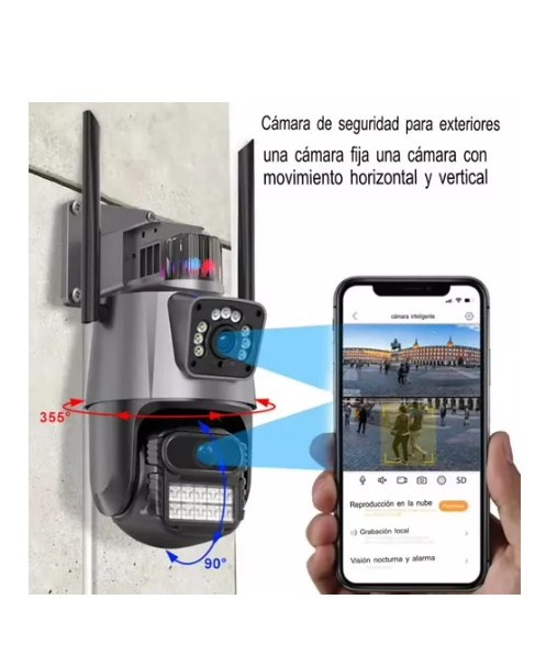 Camara De Seguridad impermeable WiFi