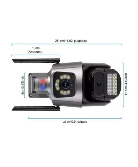 Camara De Seguridad impermeable WiFi