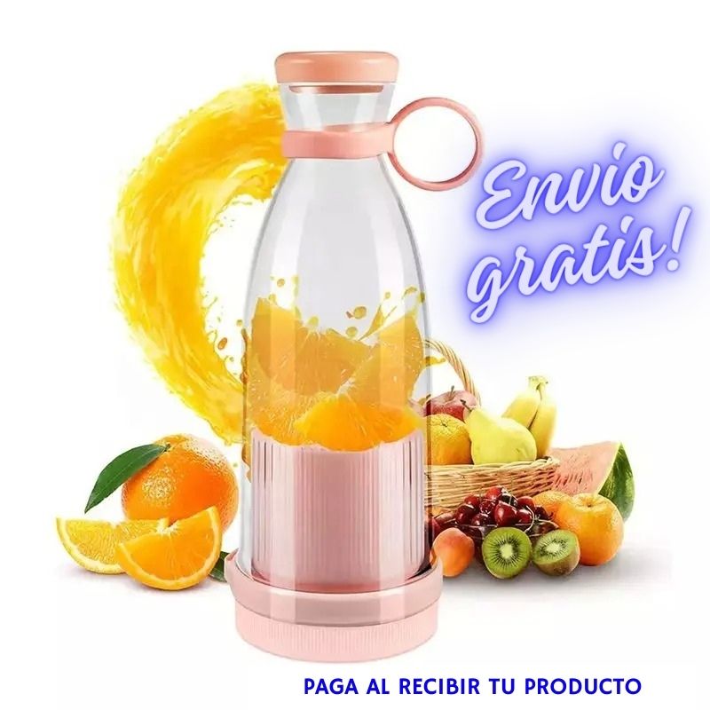 LICUADORA MINI JUGUERA PORTATIL 420 ML