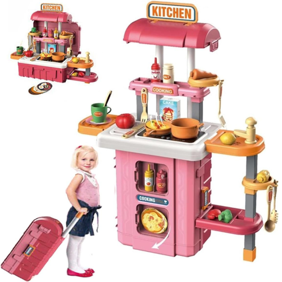 Maleta Infantil Cocina para Niña